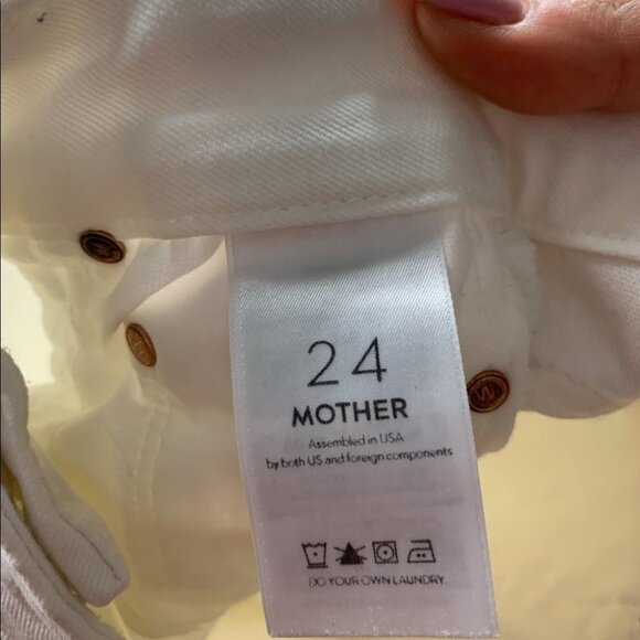 Mother The Looker Crop Glass Slipper Jeans - Picture 11 of 16